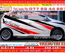 82298Tem xe Spark 2018 Độ tem xe Chevrolet Spark  nhan decal Tem che Spark đẹpTem xe Spark 2009 Độ tem Chevrolet Spark Tem dán sườn xe Spark Dán decal xe Spark_Độ xe Spark 2020 decaltrangtrixe  0776944667 tem kia tem i10